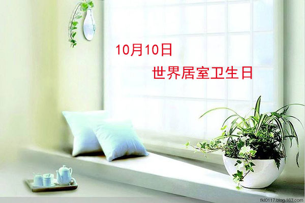 10.10世界居室卫生日-环境卫生不可无视